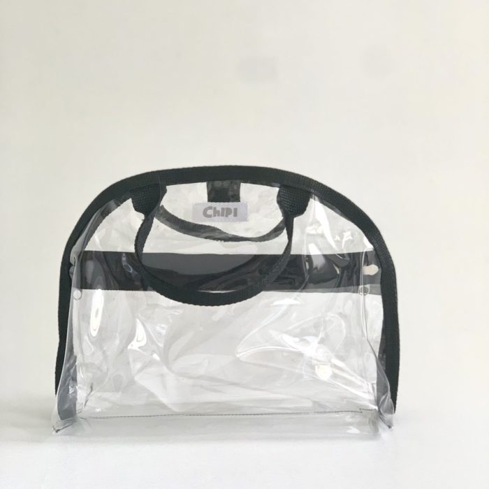 Bolsito Ines Transparente negro