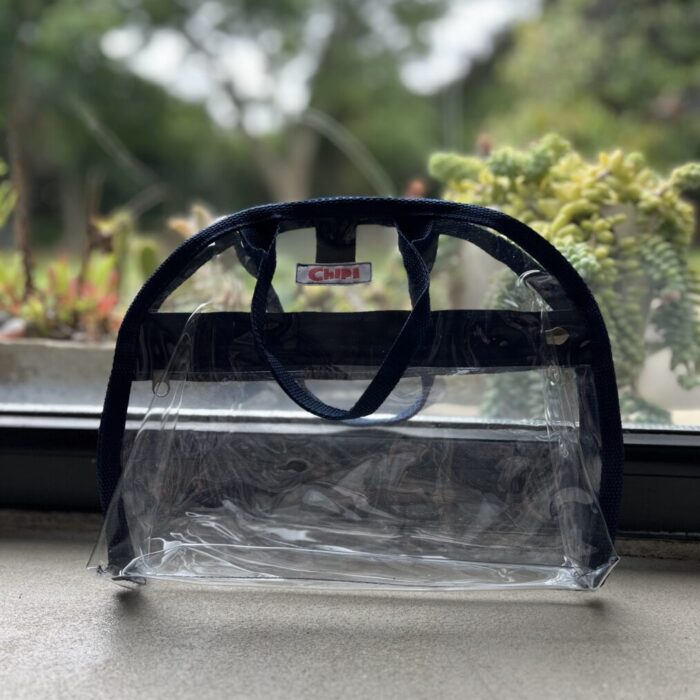 Bolsito Ines Transparente negro