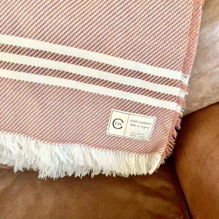 Manta Algodón Ladrillo